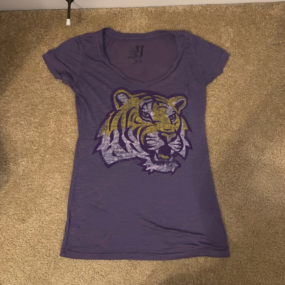 Vintage LSU Tigers logo tee